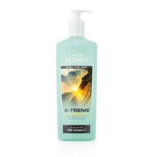 Avon Senses X-Trem Saç ve Vücut şampuanı